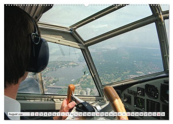 Produktbild: Junkers Ju-52 Rundflug &uuml;ber Berlin (Wandkalender 2026 DIN A2 quer), CALVENDO Monatskalender