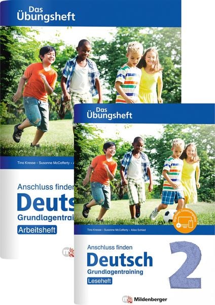 Produktbild: Anschluss finden Deutsch 2 - Das &Uuml;bungsheft - Grundlagentraining: Leseheft und Arbeitsheft