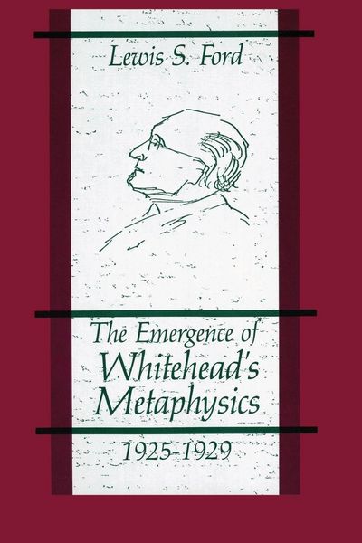Produktbild: The Emergence of Whitehead's Metaphysics, 1925-1929