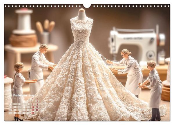 Produktbild: Miniatur - Atelier (Wandkalender 2026 DIN A3 quer), CALVENDO Monatskalender