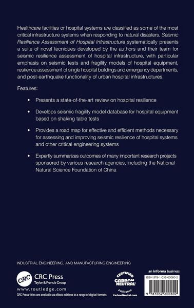 Produktbild: Seismic Resilience Assessment of Hospital Infrastructure