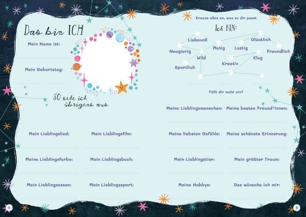 Produktbild: Ich bin stark und wunderbar &ndash; Das illustrierte Gef&uuml;hlstagebuch f&uuml;r Kinder ab 6 Jahren