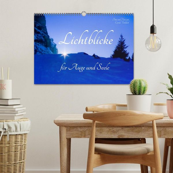 Produktbild: Lichtblicke f&uuml;r Auge und Seele - Der Kalender (Wandkalender 2026 DIN A3 quer), CALVENDO Monatskalender