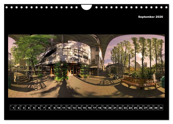 Produktbild: Vancouver / Kanada in faszinierender 360&deg; Panorama-Photographie (Wandkalender 2026 DIN A4 quer), CALVENDO Monatskalender