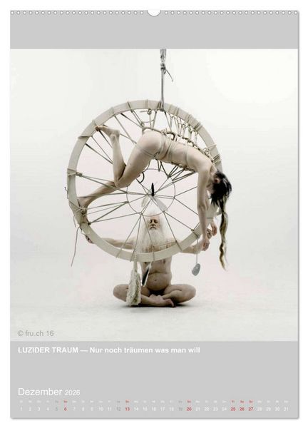 Produktbild: KREATIVE FESSELN (Wandkalender 2026 DIN A2 hoch), CALVENDO Monatskalender
