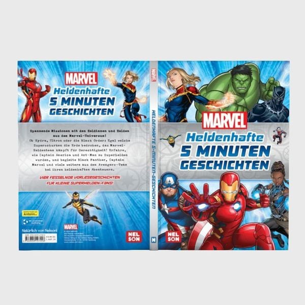 Produktbild: Marvel: Heldenhafte 5-Minuten-Geschichten