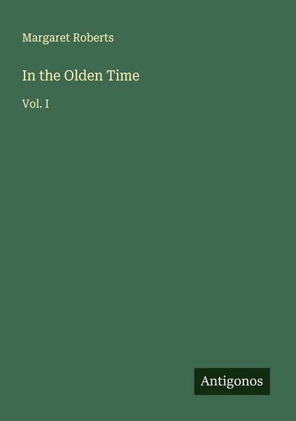 Produktbild: In the Olden Time