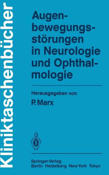 Produktbild: Augenbewegungsst&ouml;rungen in Neurologie und Ophthalmologie