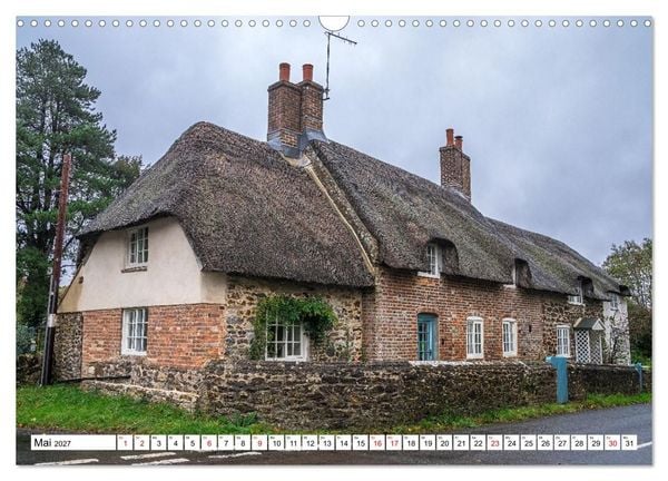 Produktbild: Englands charmante Wohnh&auml;user (Wandkalender 2027 DIN A3 quer), CALVENDO Monatskalender