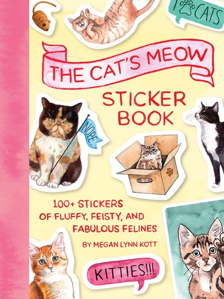 Produktbild: The Cat's Meow Sticker Book
