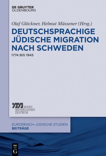 Produktbild: Deutschsprachige j&uuml;dische Migration nach Schweden