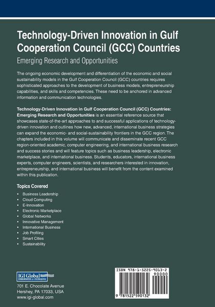 Produktbild: Technology-Driven Innovation in Gulf Cooperation Council (GCC) Countries
