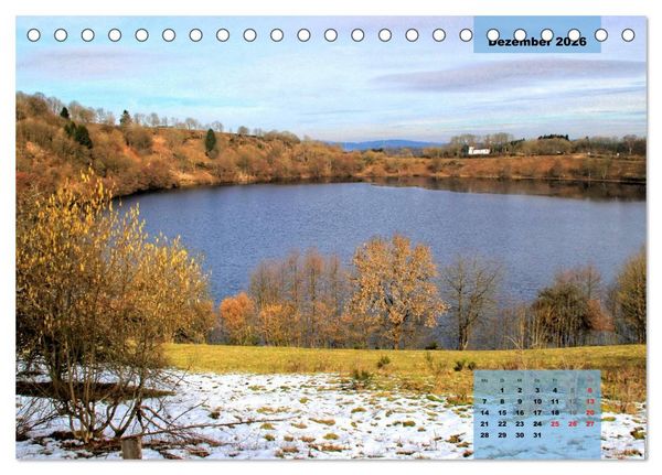 Produktbild: Die Eifel und ihre Regionen - Die Vulkaneifel (Tischkalender 2026 DIN A5 quer), CALVENDO Monatskalender