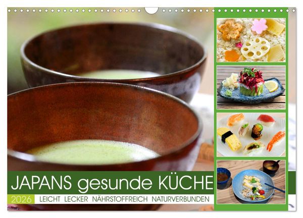 Produktbild: Japans gesunde K&uuml;che (Wandkalender 2026 DIN A3 quer), CALVENDO Monatskalender
