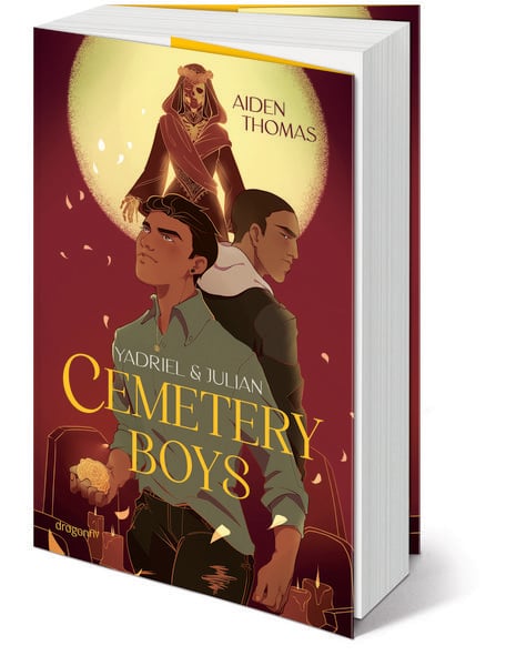 Yadriel und Julian. Cemetery Boys
