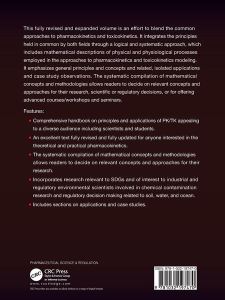 Produktbild: Handbook of Pharmacokinetics and Toxicokinetics