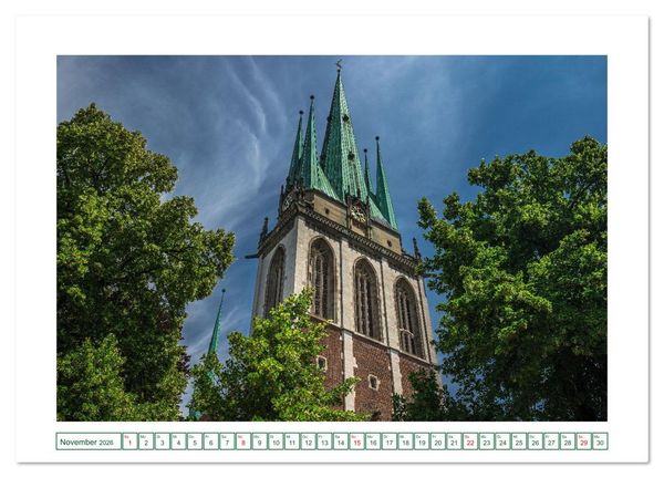 Produktbild: Ulm - H&uuml;bsche Gro&szlig;stadt an der Donau (hochwertiger Premium Wandkalender 2026 DIN A2 quer), Kunstdruck in Hochglanz