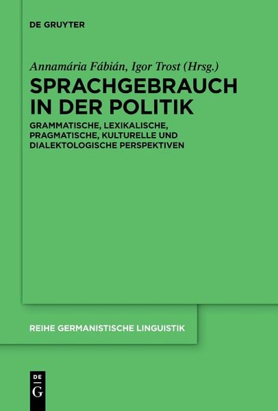 Produktbild: Sprachgebrauch in der Politik