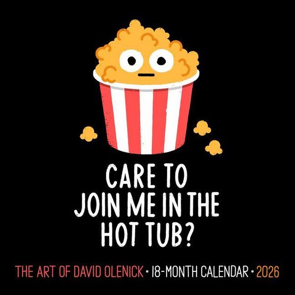 Produktbild: The Art of David Olenick 2026 Mini Wall Calendar