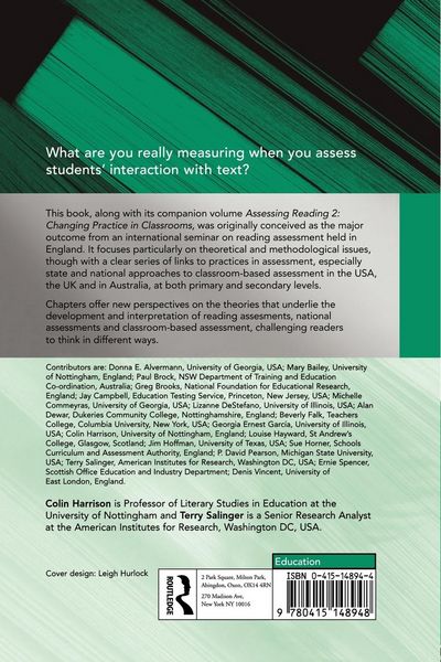 Produktbild: Assessing Reading 1