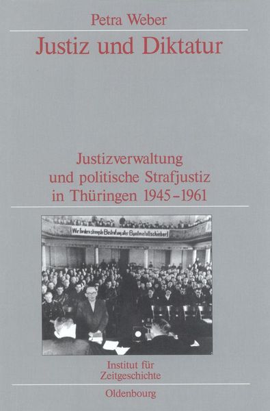 Produktbild: Justiz und Diktatur