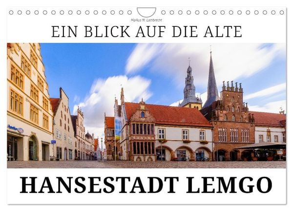 Produktbild: Ein Blick auf Alte Hansestadt Lemgo (Wandkalender 2026 DIN A4 quer), CALVENDO Monatskalender