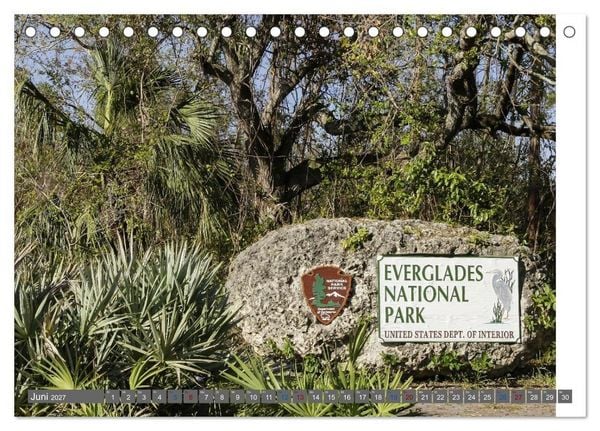 Produktbild: Sunshine State Florida Natur, Tierwelt und Nationalparks (Tischkalender 2027 DIN A5 quer), CALVENDO Monatskalender