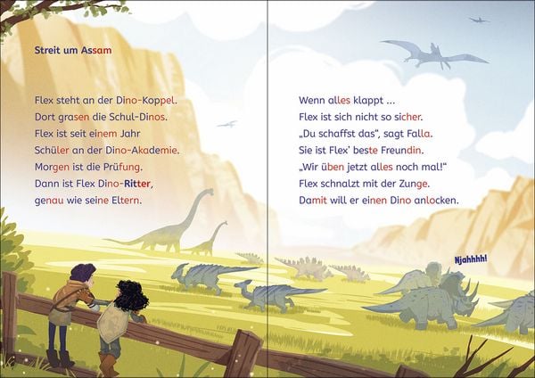 Produktbild: Lesel&ouml;wen 2. Klasse - Vorsicht, T-Rex!