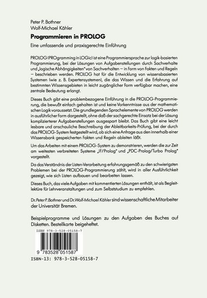 Programmieren in PROLOG