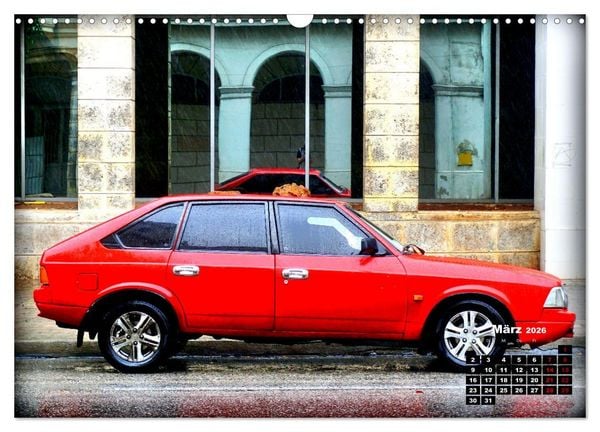 Produktbild: Moskwitsch-2141 - Ein russischer Oldtimer in Kuba (Wandkalender 2026 DIN A3 quer), CALVENDO Monatskalender