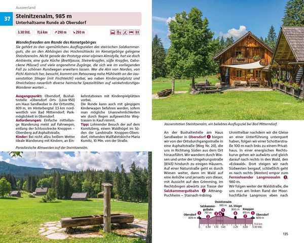 Produktbild: ROTHER Wanderbuch Wandern zu Almen & H&uuml;tten - Salzkammergut