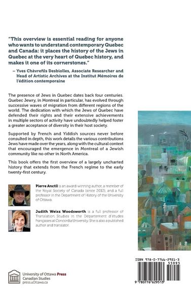 Produktbild: History of the Jews in Quebec