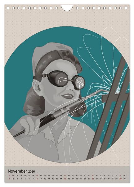 Produktbild: Zw&ouml;lf Augenblicke - Illustrationen aus dem Leben (Wandkalender 2026 DIN A4 hoch), CALVENDO Monatskalender