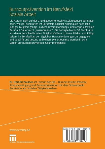 Produktbild: Burnoutpr&auml;vention im Berufsfeld Soziale Arbeit