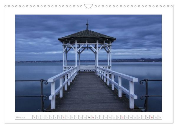 Produktbild: Melancholie-Bodensee 2026 (Wandkalender 2026 DIN A3 quer), CALVENDO Monatskalender