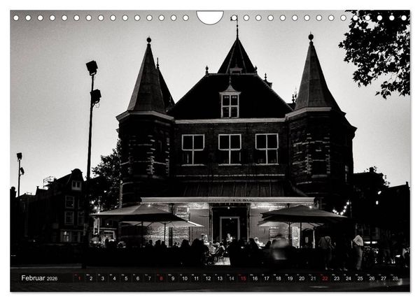 Produktbild: Ein Blick auf Amsterdam (Wandkalender 2026 DIN A4 quer), CALVENDO Monatskalender