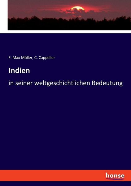 Indien, Taschenbuch von F. Max Müller , C. Cappeller, Hansebooks, 9783348086615
