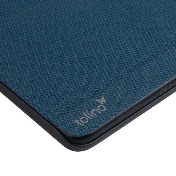 Produktbild: tolino vision color - Tasche Premium - Blue Weave