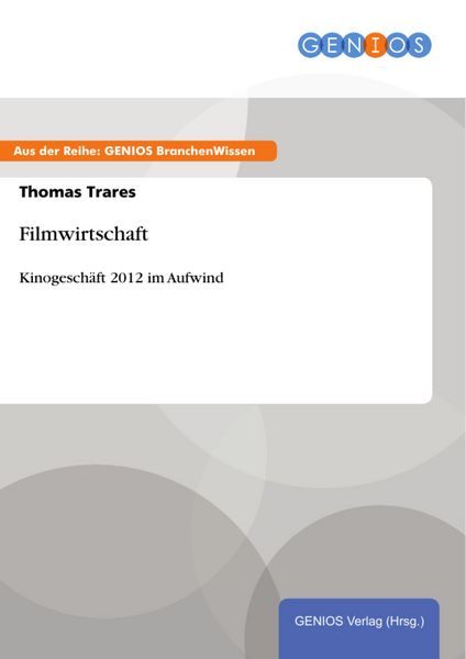 Produktbild: Filmwirtschaft
