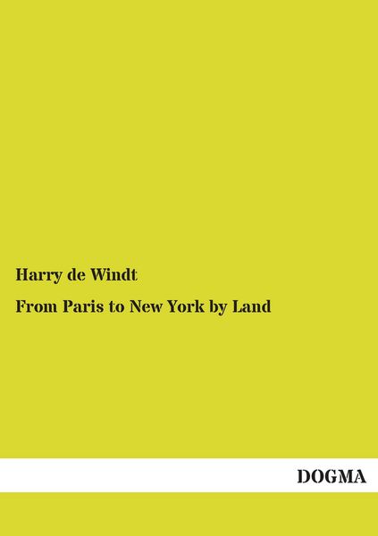 Produktbild: From Paris to New York by Land