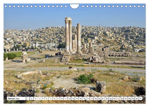 Produktbild: JORDANIEN, Faszination Nahost (Wandkalender 2026 DIN A4 quer), CALVENDO Monatskalender
