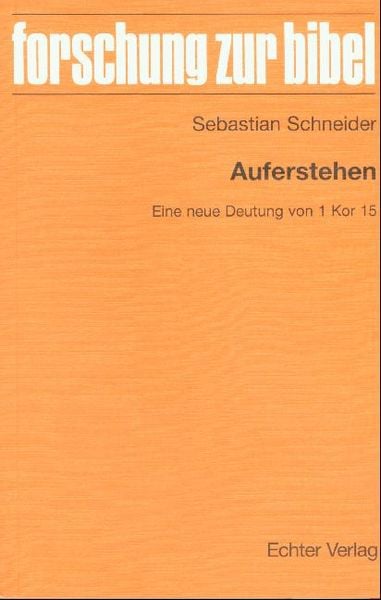 Produktbild: Schneider, S: Auferstehen