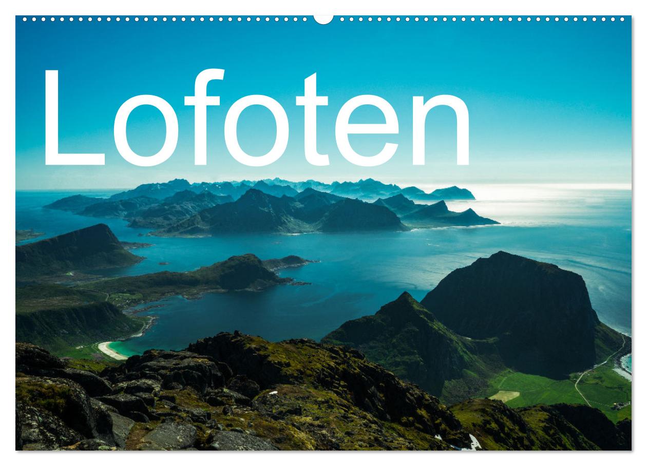 Lofoten (Wandkalender 2025 DIN A2 quer), CALVENDO Monatskalender