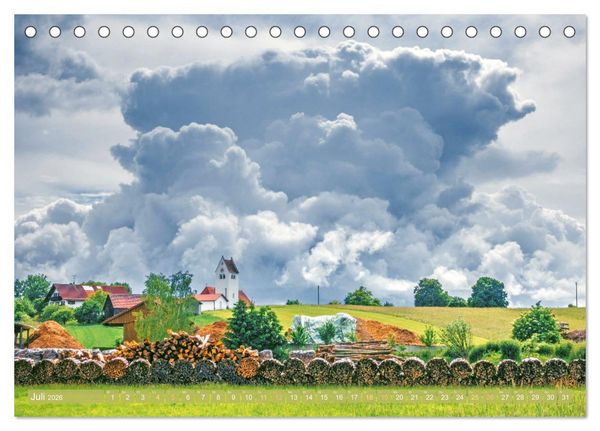 Produktbild: Farben und Muster der Erde (Tischkalender 2026 DIN A5 quer), CALVENDO Monatskalender