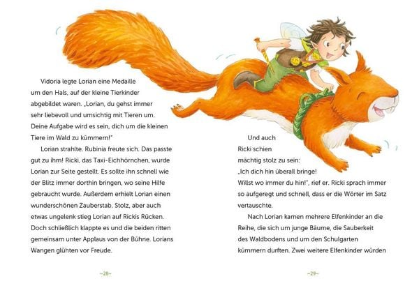 Produktbild: Rubinia Wunderherz, die mutige Waldelfe (Band 1) - Der magische Funkelstein