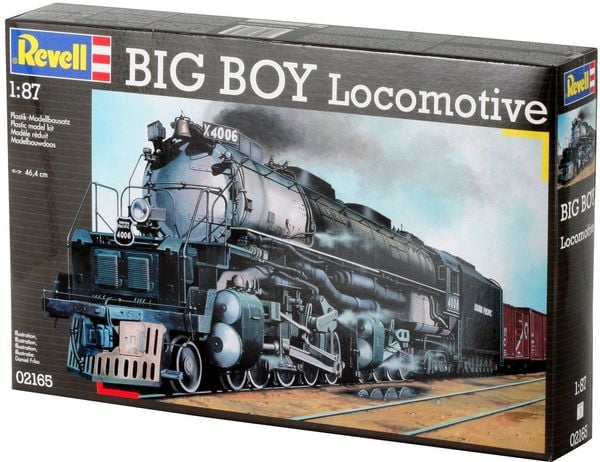 Produktbild: Revell 02165 H0 Dampflok Big Boy Plastik-Bausatz