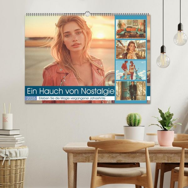 Produktbild: Ein Hauch von Nostalgie (Wandkalender 2026 DIN A2 quer), CALVENDO Monatskalender
