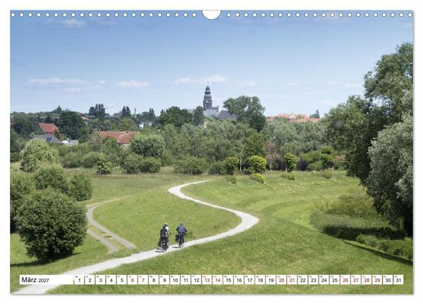 Produktbild: Elbetal Nord - Radland Deutschland (Wandkalender 2027 DIN A3 quer), CALVENDO Monatskalender