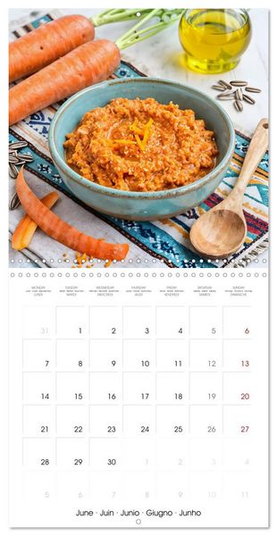 Produktbild: Zero Waste Pesto - From Scraps to Color &ndash; Vibrant Kitchen Magic (Wall Calendar 2027 12 &times; 12 Inch) CALVENDO 12 Month Wall Calendar