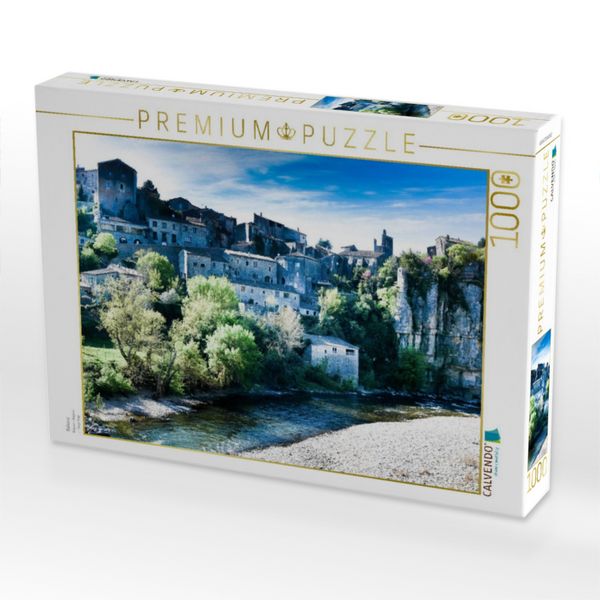 Produktbild: CALVENDO Puzzle Balazuc | 1000 Teile Lege-Gr&ouml;&szlig;e 64x48cm Foto-Puzzle f&uuml;r gl&uuml;ckliche Stunden